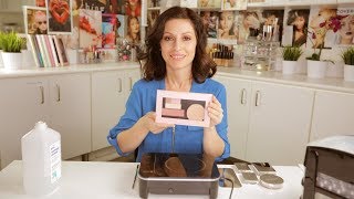 Z Palette: De-pot Clinique with Z Potter Depotting Machine