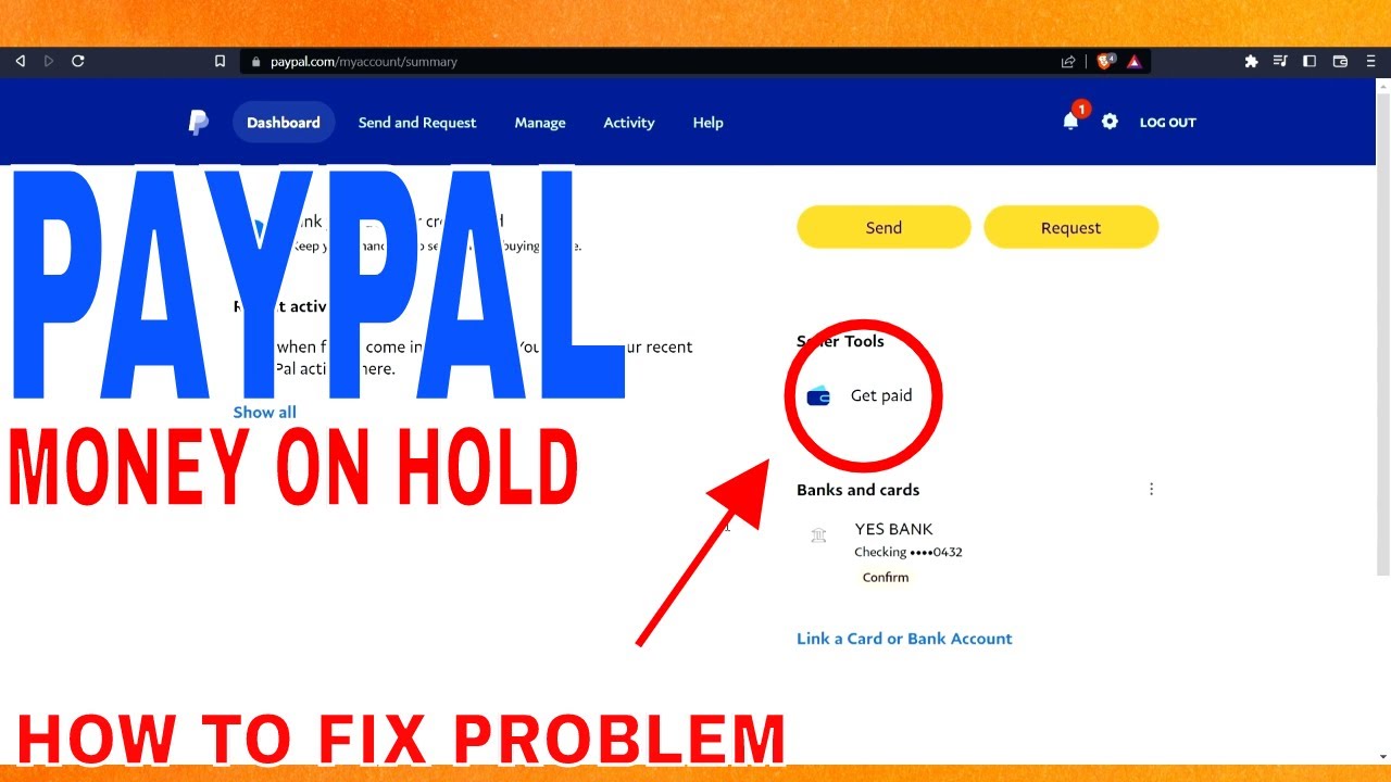 How To Fix PayPal Money On Hold Problem 🔴 - YouTube