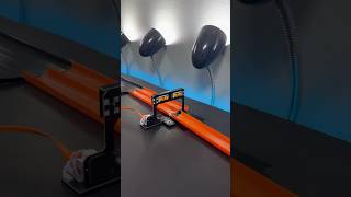 ⁠The @playrobotics 2 lane start gate on my setup! More to come! #hotwheels #racing #toys