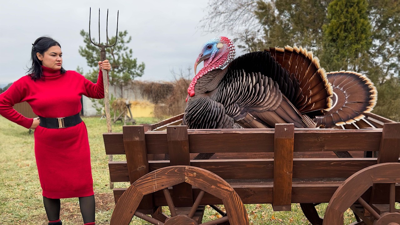 Как Вкусно Приготовить Огромного Индюка? Семейная Кулинария На Полтора Часа