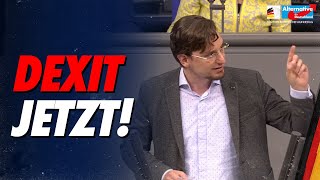 Dexit jetzt! - Tobias Matthias Peterka - AfD-Fraktion im Bundestag