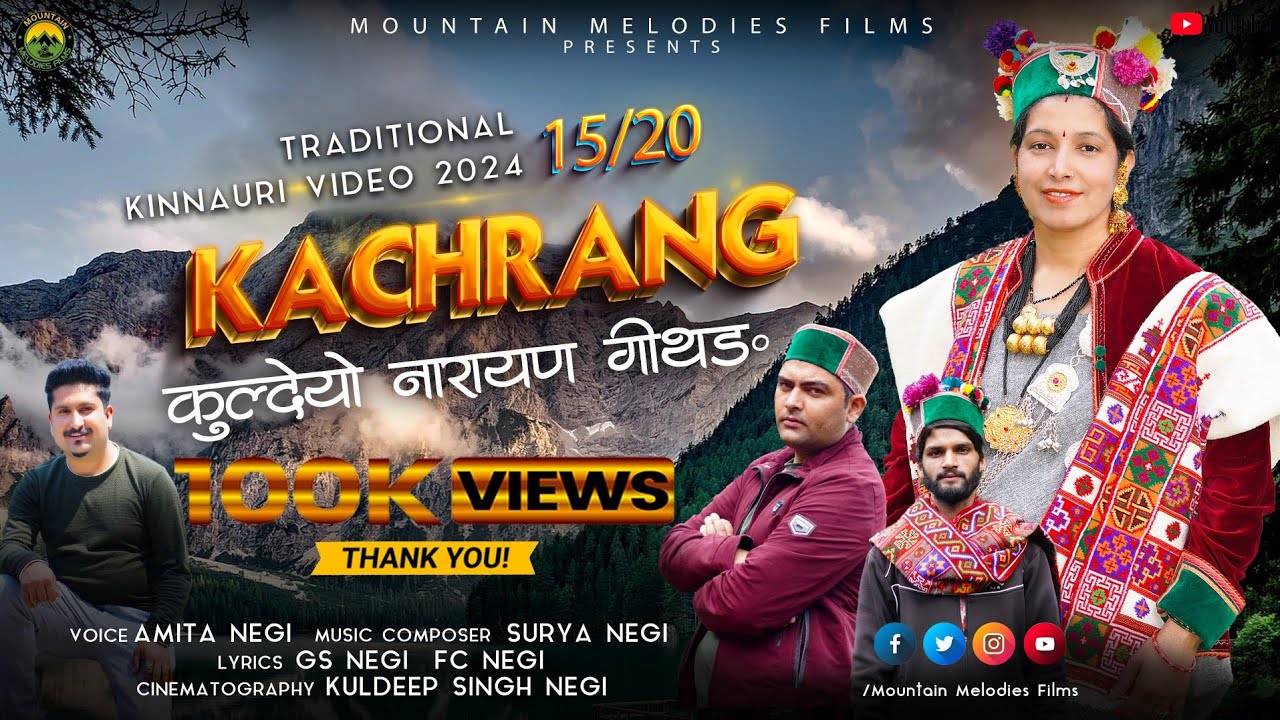 KULDEYO NARAYAN GEETANG || KACHRANG 15/20 || Latest Kinnauri Video 2024 || AMITA NEGI || SURYA NEGI