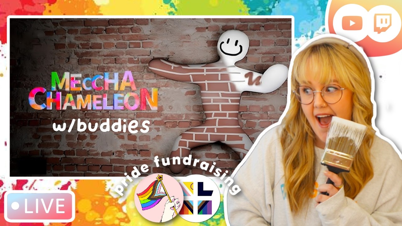 meccha chameleon w/buddies 🎨 streamed 6/19/26