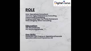 Hiring: Sr. Technical Manager – Dynamics AX/D365 F&O | Hyderabad | SAGlobal"
