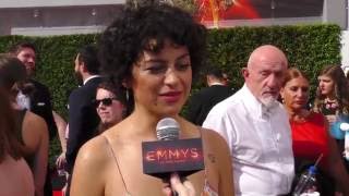 Alia Shawkat on her favorite thing about being on "Drunk History" - 2016 Primetime Emmys