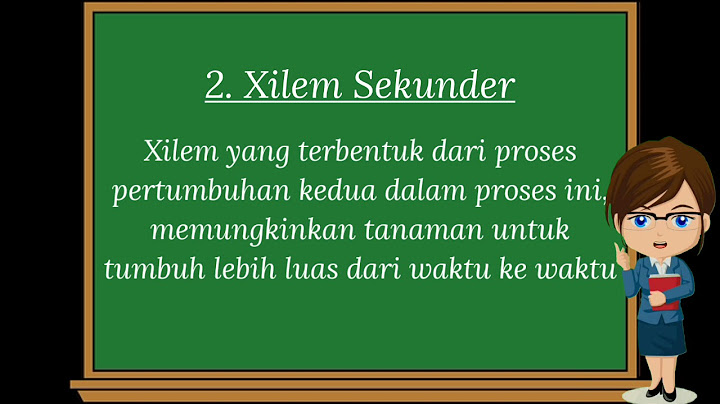 Jaringan pengangkut yang terdapat pada tumbuhan adalah berupa