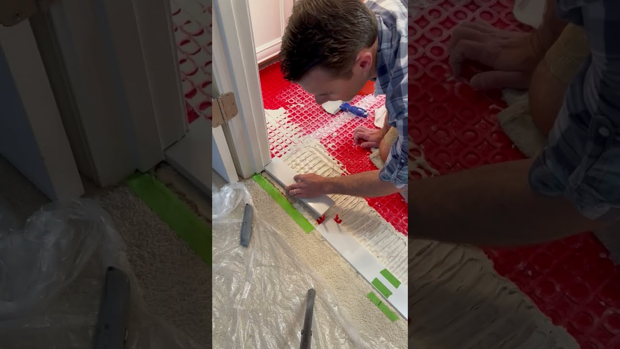 The Secret To Crack Proof Tile Floors Flooring Diy Remodel Home House Renovation