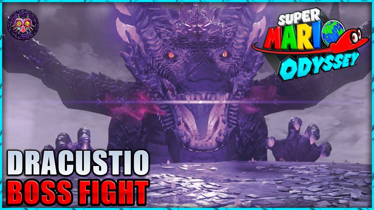 Super Mario Odyssey Dracustio Boss Fight YouTube