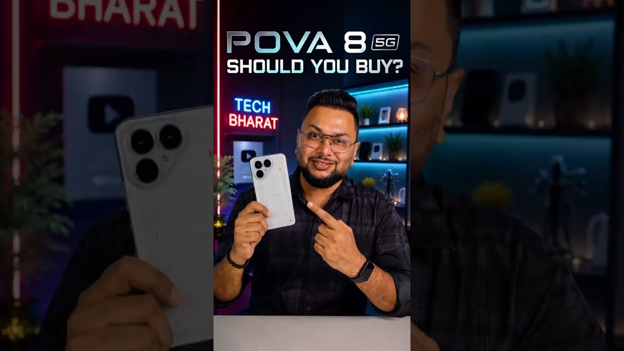 POVA 8 Alive Matrix Display that steals the spotlight!#pova8 #tecno #smartphone #smartphonereview