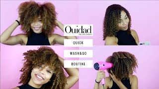 Ouidad Advanced Climate Control + Featherlight Cream REVIEW + WASH &amp; GO