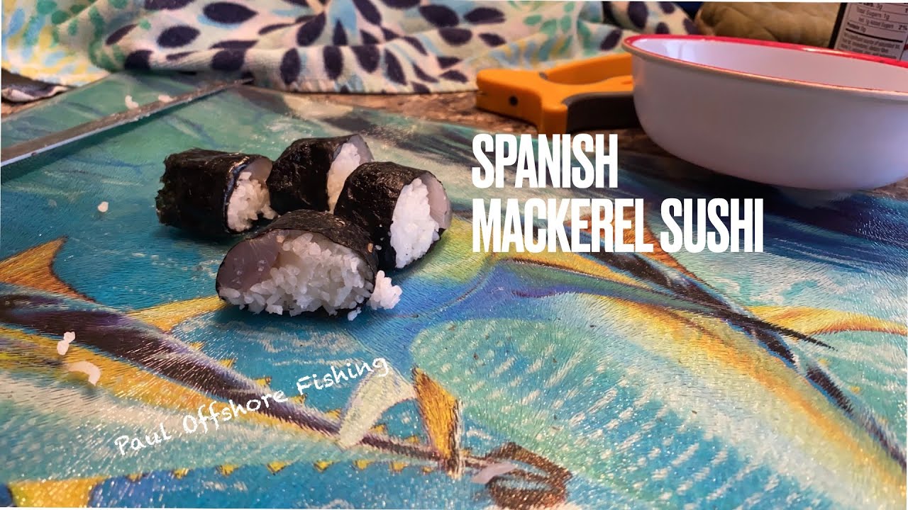 Spanish Mackerel Sushi Recipe YouTube