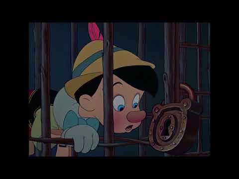 Pinocchio (1940) - Pinocchio & Jiminy Scene 2