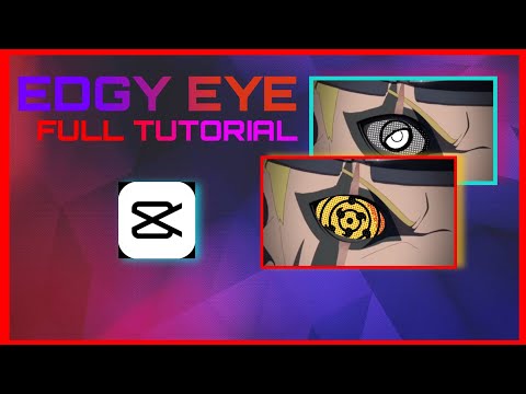 Edgy Eye Tutorial | Capcut Tutorial
