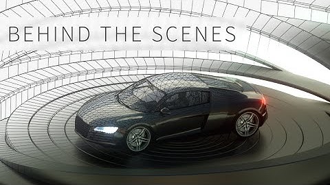 Projectionmapping test – Behind the scenes