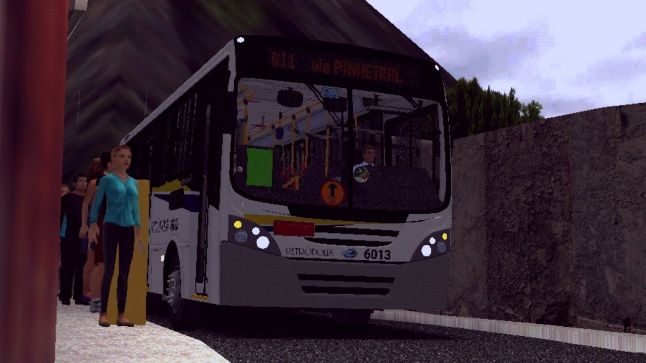 🔵 Fazendo a 611 com o reencarroçado boladão da Petrópolis 🔵