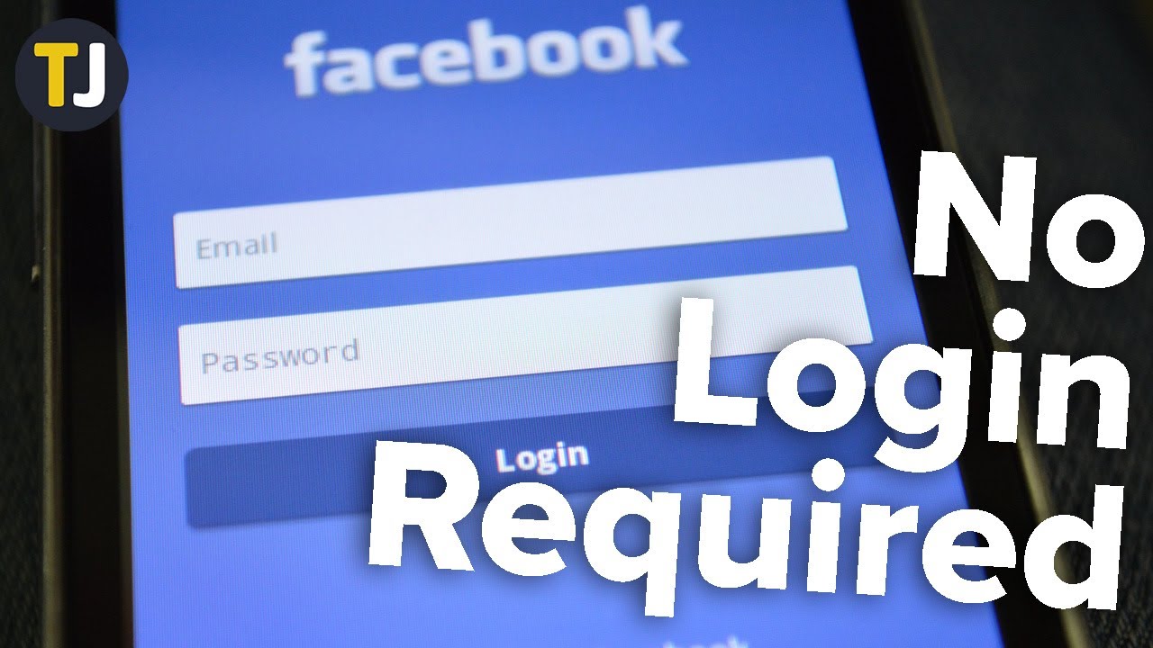 How To Search Facebook WITHOUT An Account Or Login YouTube