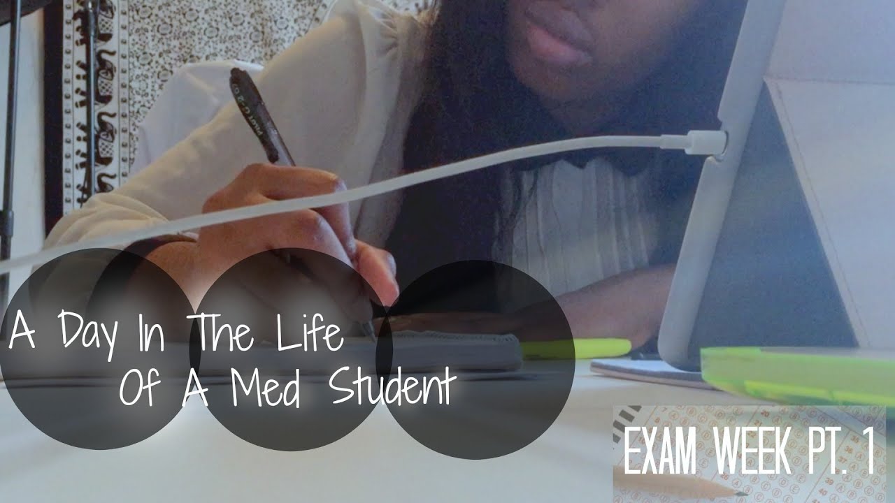 MED SCHOOL VLOG 3 | A Day in the Life of a Medical Student: Exam Week ...