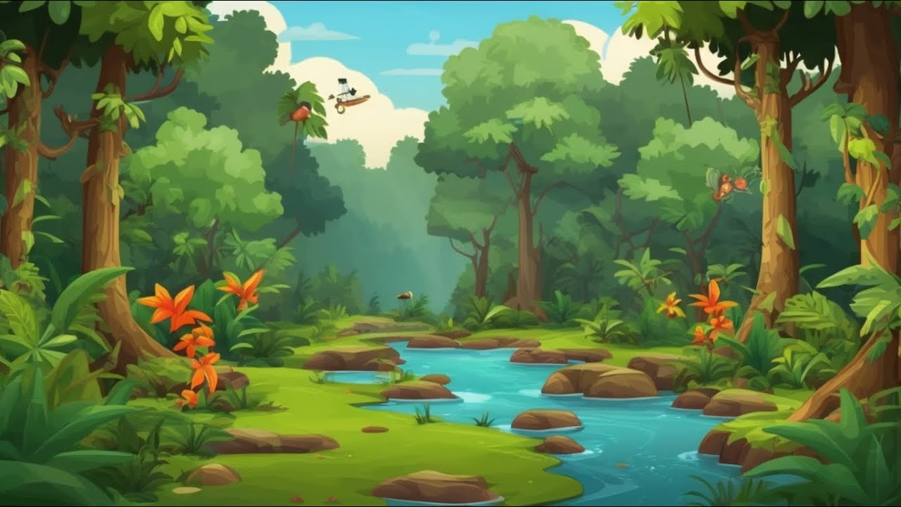 Forest adventure video for kids