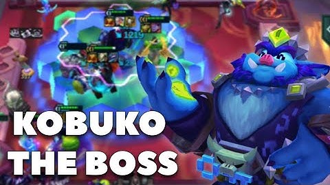 Cyberboss kobuko smacks them all | TFT - SET 14