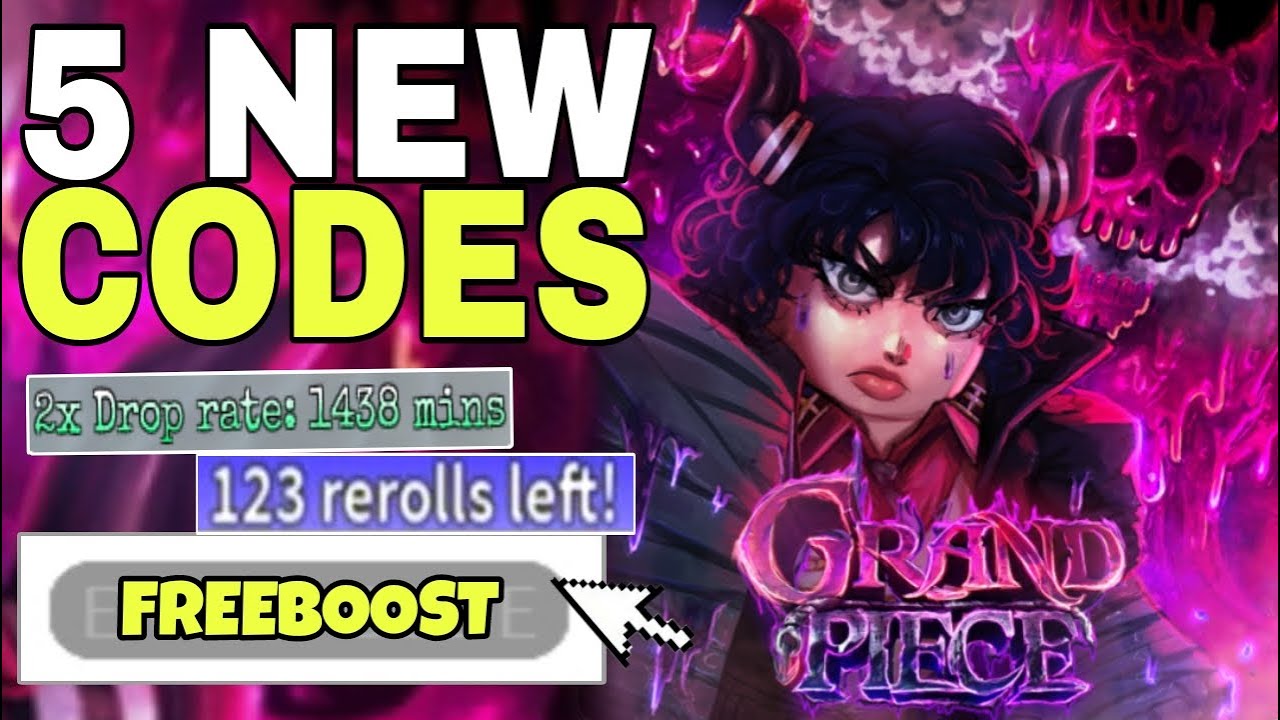 Grand Piece Online codes December 2023 (Update 9): Free rerolls, drop  boosts and more