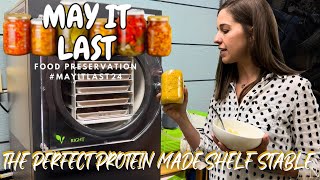 STOCK THE PANTRY! Shelf Stable Protein for up to 20 Years | How to Freeze Dry Eggs