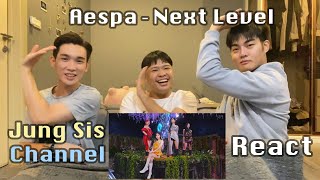 aespa 에스파 'Next Level' MV ตำนานงูดำกาสะลองซ้องปีบ กลับมาแล้ว!! | [Reaction] By Jung Sis