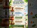 Are You Drinking the Right Water for Your Body Type? | Ayurvedic Water Guide ✨ #viral #dadikenuskhe