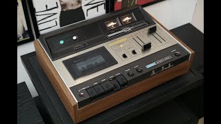 Just picked up an Akai GXC-46D from 1973. I give it 8/10 WOW's for it's  beautiful wow and flutter : r/cassetteculture