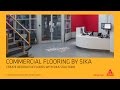 Sika Comfortfloor® Marble FX, for a perfect look at the reception area in office buildings Sika Comfortfloor® Marble FX, for a perfect look at the reception area in office buildings