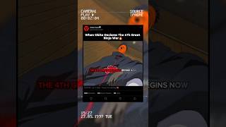 Obito Declares The 4Th Great Ninja War