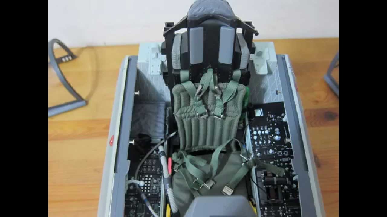 Cockpit F-15C Eagle Aircraft BBI 1/6 - YouTube