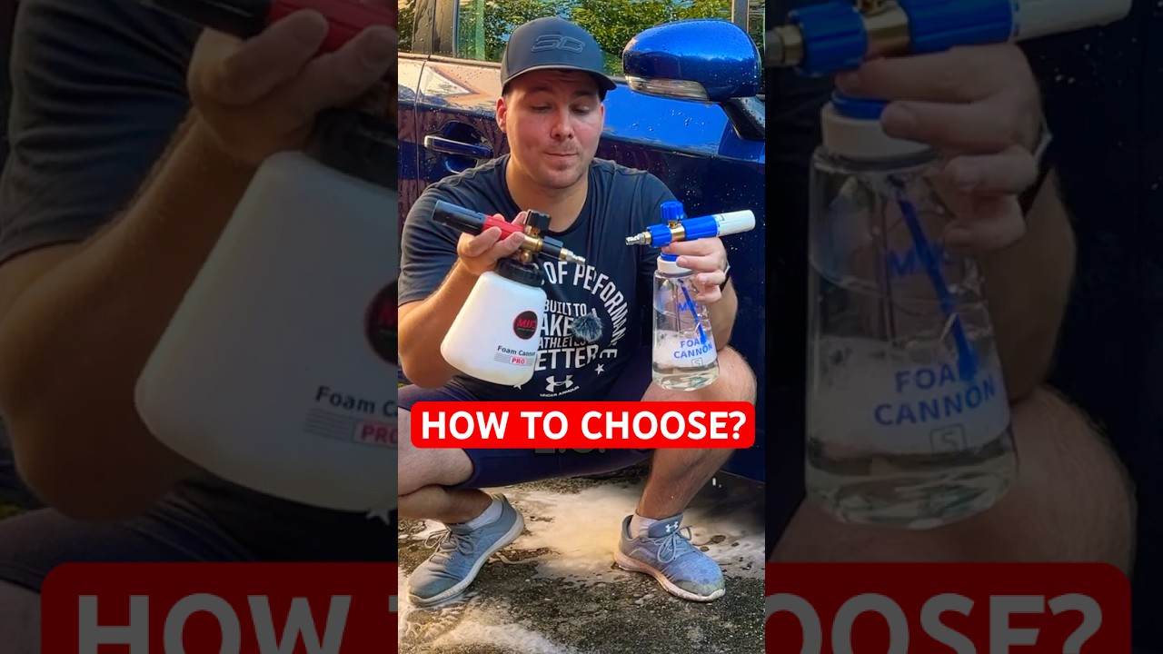 MJJC Foam Cannon S 3.0 or Pro 2.0? 