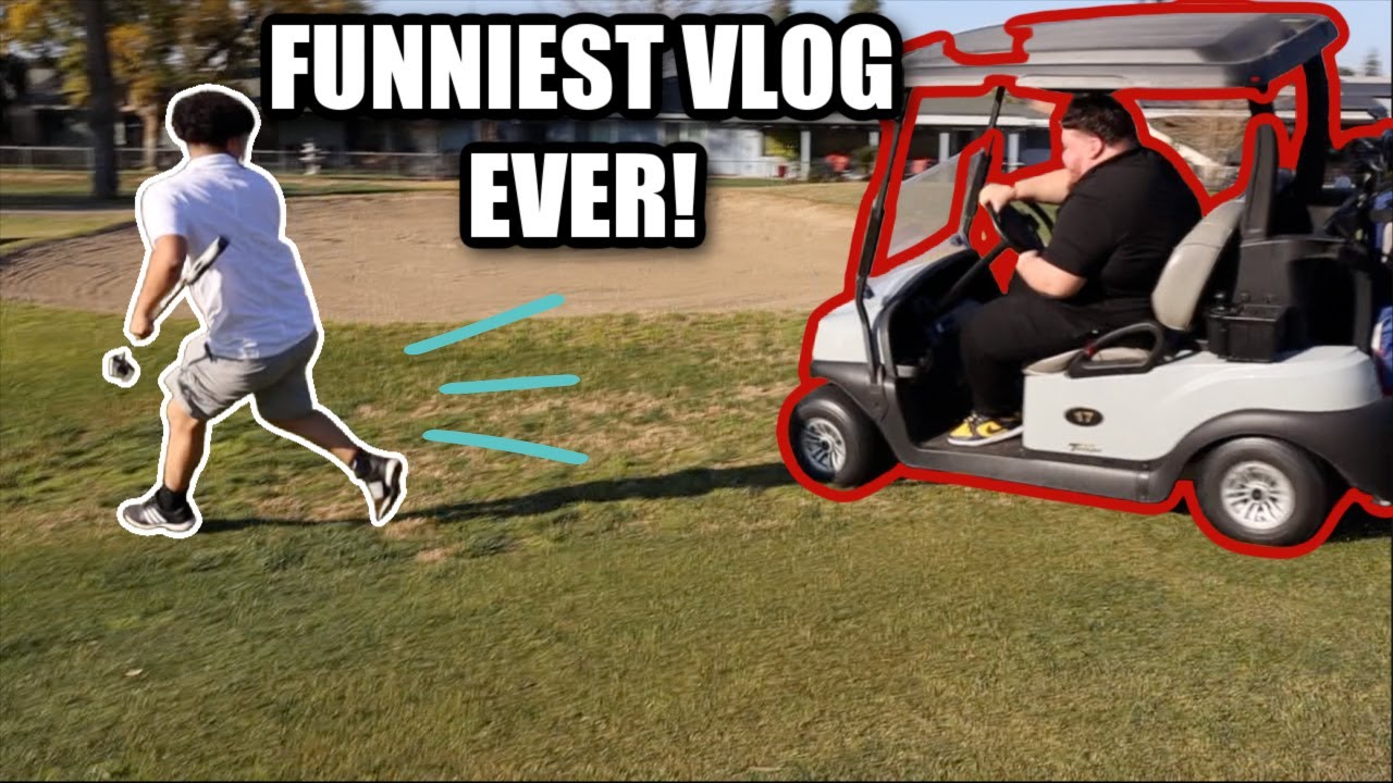 HE TRIED TO HIT ME WITH A GOLF CART!