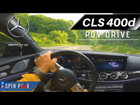 2021 MERCEDES CLS 400d AMG 4matic (340hp) - POV Test Drive