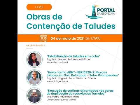 Obras de Contenção de Taludes