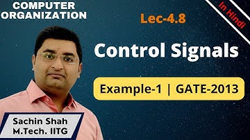 L4.8: Control signals to execute complete instruction
