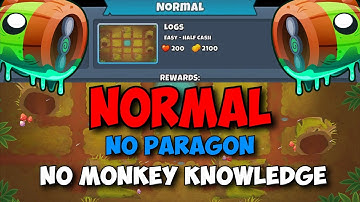 Bloonarius Normal Tutorial || No Monkey Knowledge + Free Hero || Voice-Commentary