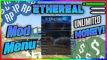 Updated Ethereal Mod Menu Showcase | GTA V Online | Remote Recovery | 1.68 |