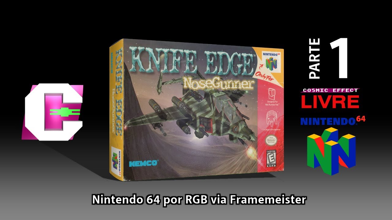 Knife Edge (N64, Console Real) Parte 1 CFX Livre YouTube