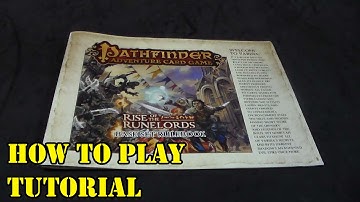 Pathfinder Adventure Card Game Tutorial