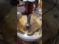 Home made edm first sparks prototype fast assembly on carbide tip