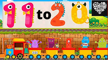 learning numbers for kids 11-20 LEARNING NUMBERS for toddlers 11 TO 20 ABC Infinite Kids Videos