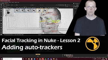 Facial Tracking in Nuke and Maya | Lesson 2 | Adding auto-trackers