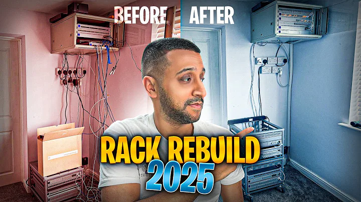 Rebuilding My Ubiquiti UniFi Home Network Rack 2025