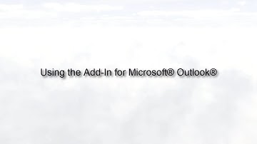 Using the Oracle Social Network Add-In for Microsoft® Outlook®