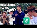 RECREATING ICONIC VINES w/ Kian & Jc