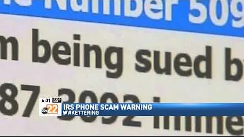 'Aggressive' Phone Scam Targeting Taxpayers