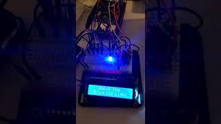 Raspberry PI Simon game using 16x02 LED display