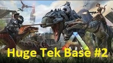 ARK Survival Evolved - Huge Tek Base - Under Water Base - Part #2
