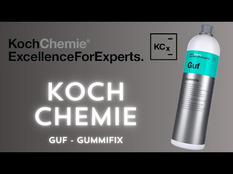Засіб для догляду та відновлення гумових килимків авто Koch Chemie Guf, антиковзаючий 200ml (НА РОЗЛИВ), видео 1